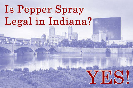 Indiana State Pepper Spray Laws, Rules & Legal Regulations