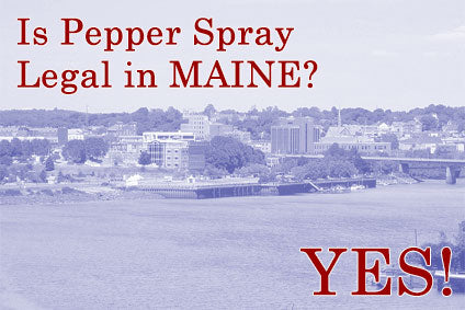 Maine State Pepper Spray Laws, Rules & Legal Regulations