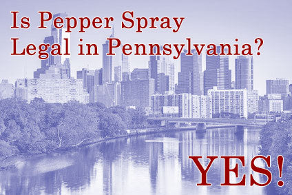 Pennsylvania State Pepper Spray Laws, Rules & Legal Regulations