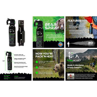 Load image into Gallery viewer, Bear Repellent Pepper Spray - Griz Guard Bear Spray
